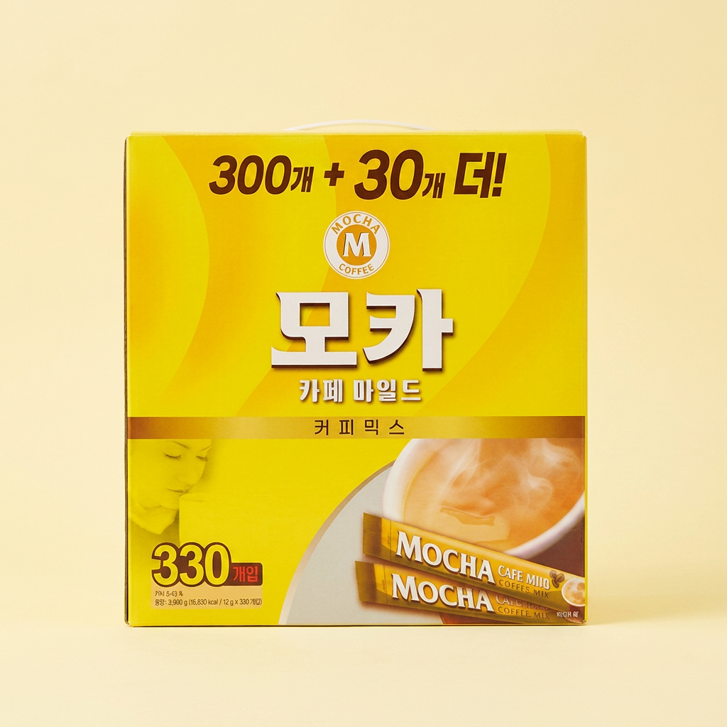 모카씨엔티 모카 카페마일드 커피믹스, 12g, 330개입, 1개