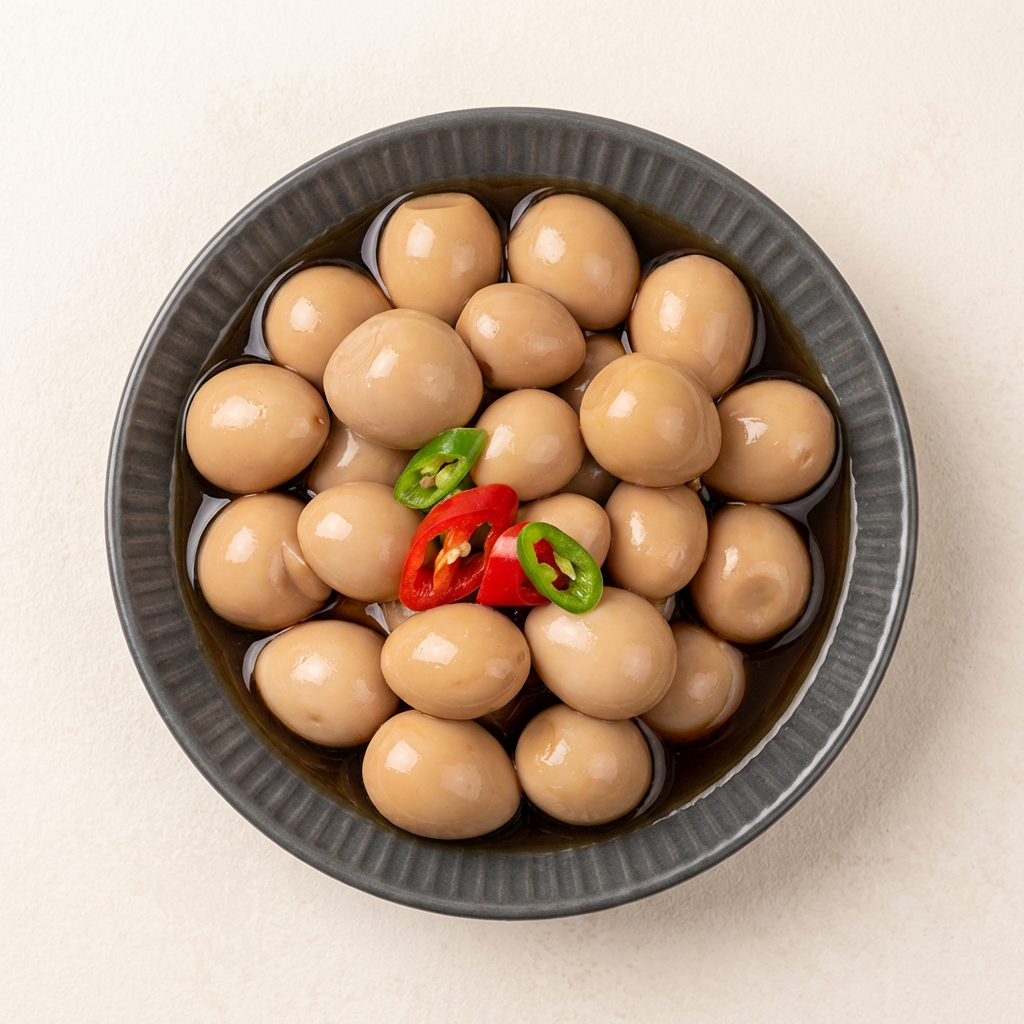 맛꾼 메추리알 장조림, 1kg, 2개