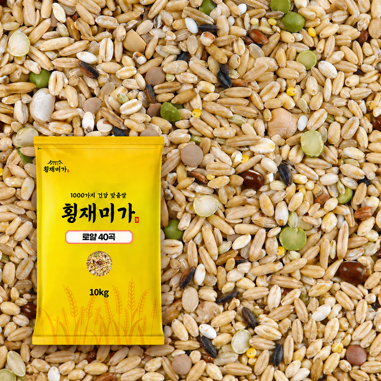 횡재미가 영양균형 40곡 혼합잡곡, 10kg, 1개