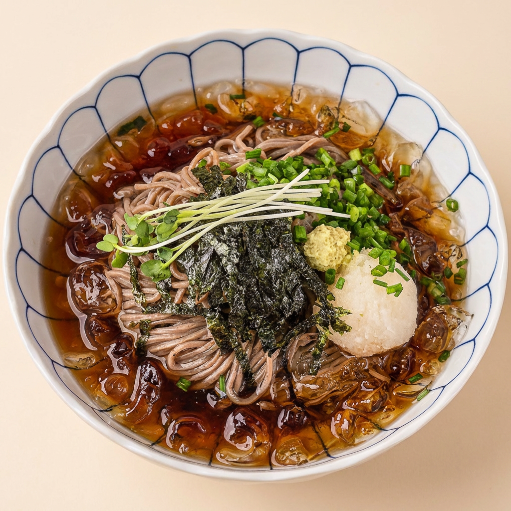 산지농수산 메밀소바 세트, 생메밀국수 1kg + 메밀장 6개, 1세트
