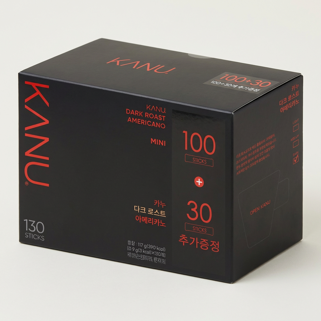 동서식품 카누 미니 마일드로스트 아메리카노, 0.9g, 130개, 1개