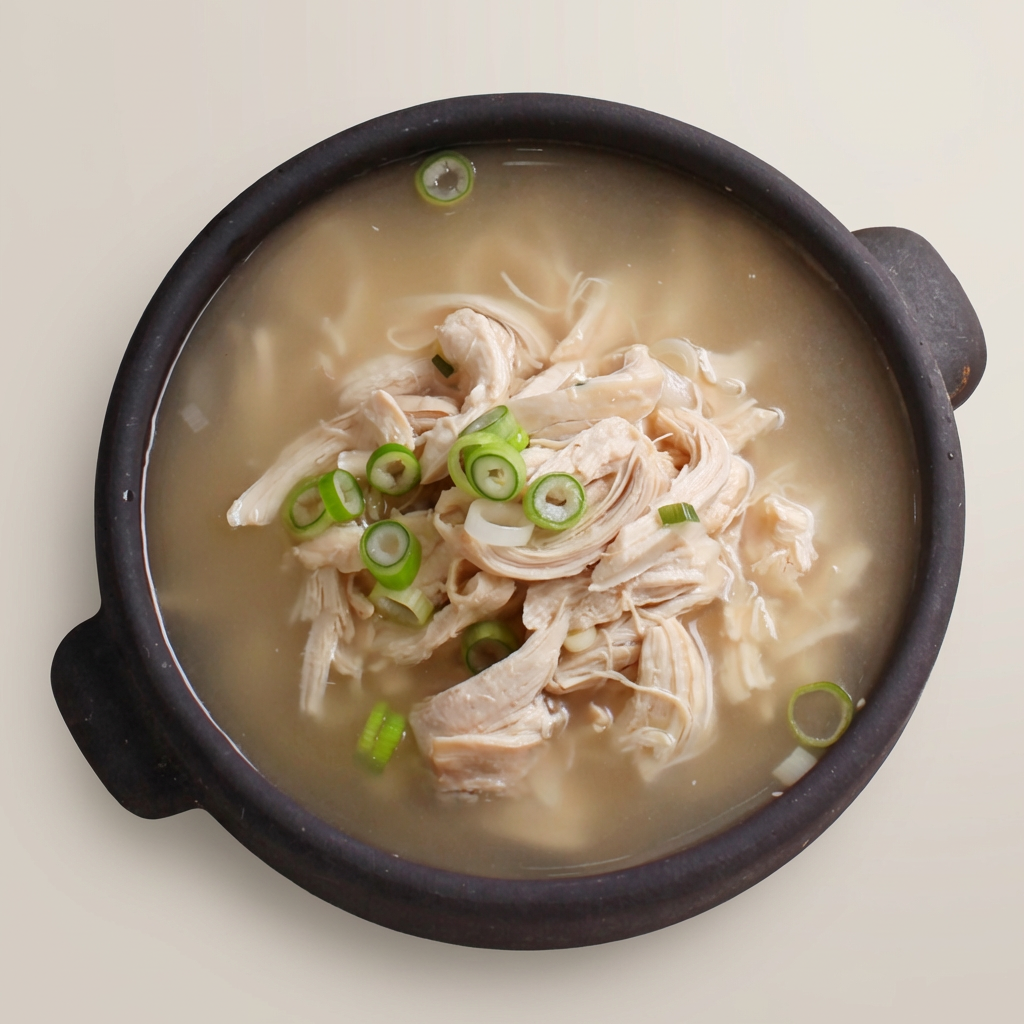 사리원 닭곰탕, 600g, 4팩