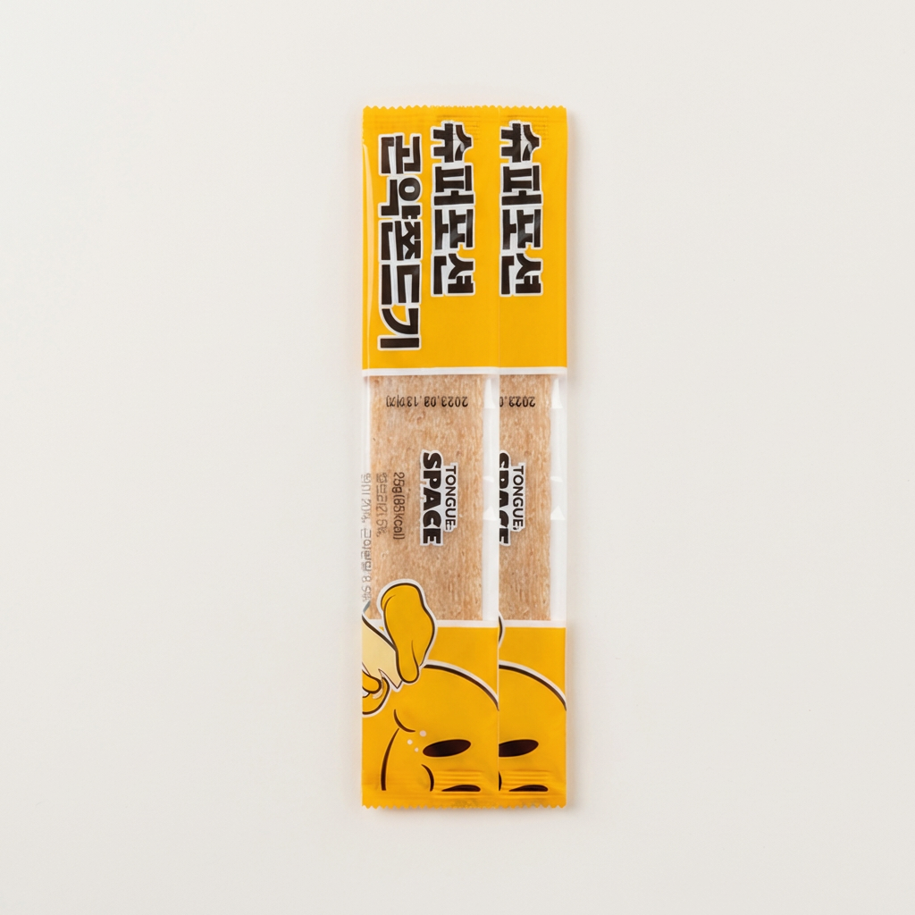 텅스페이스 슈퍼포션 곤약쫀드기, 25g, 50봉