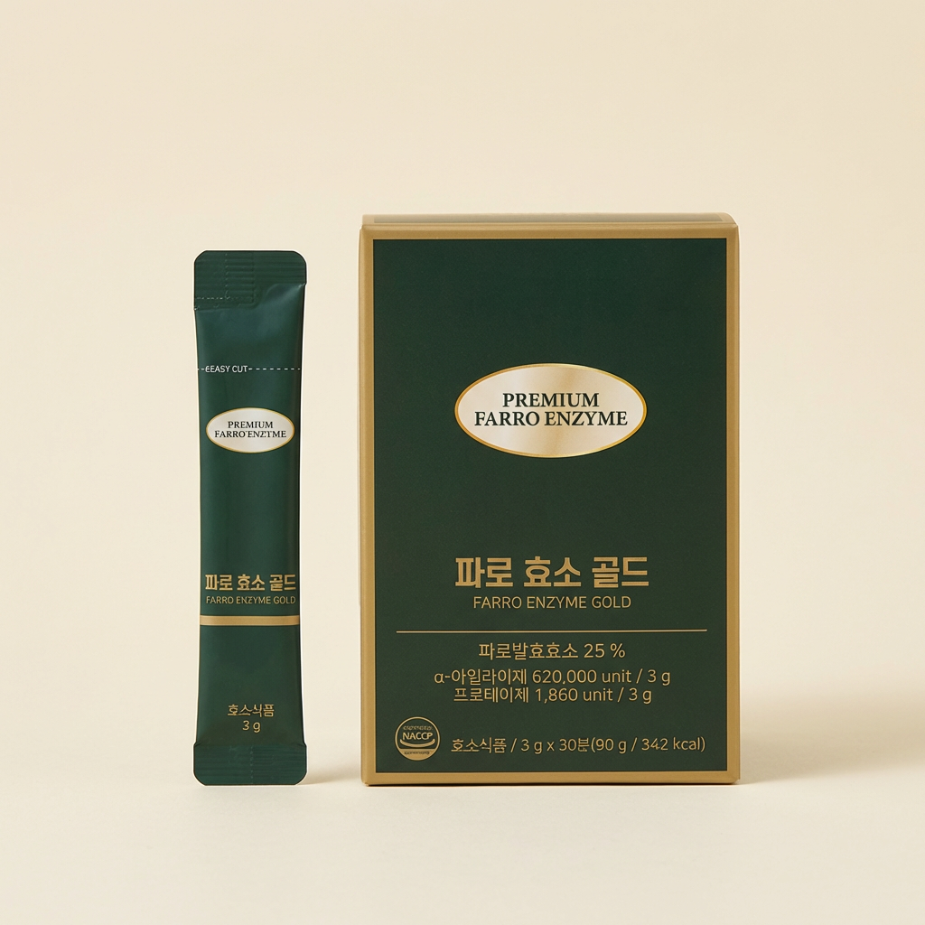 올바른 파로 효소 골드, 3g, 30포, 6박스