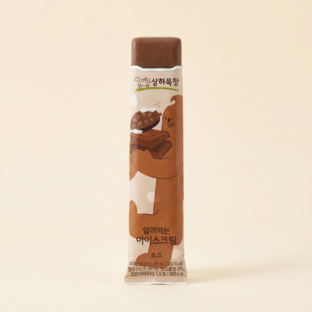 상하목장 얼려먹는 아이스크림 초코, 85ml, 24개