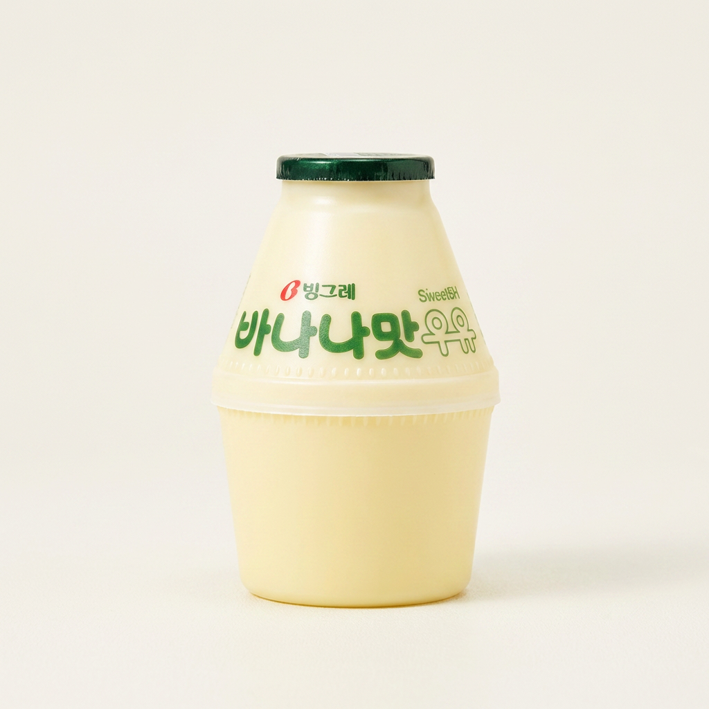 빙그레 바나나맛우유, 240ml, 20개