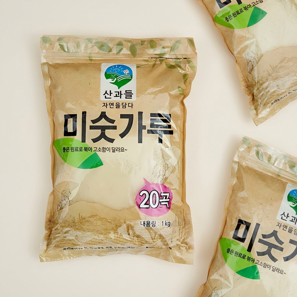 산과들,20곡미숫가루,1kg,2개