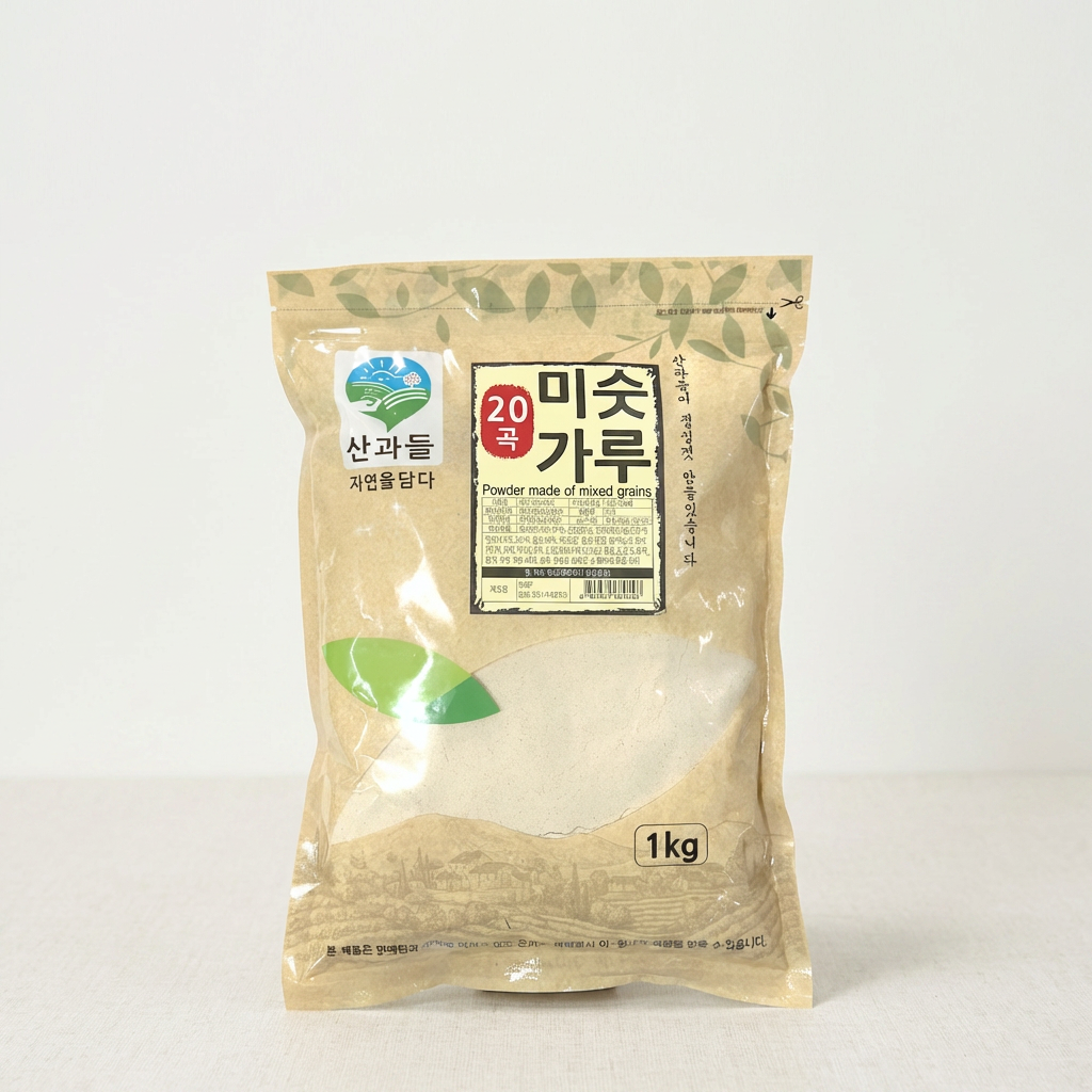 산과들,20곡미숫가루,1kg,3개