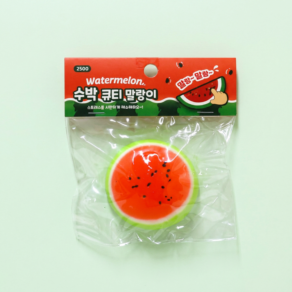 베어나인 수박 큐티 말랑이 2500, 1개