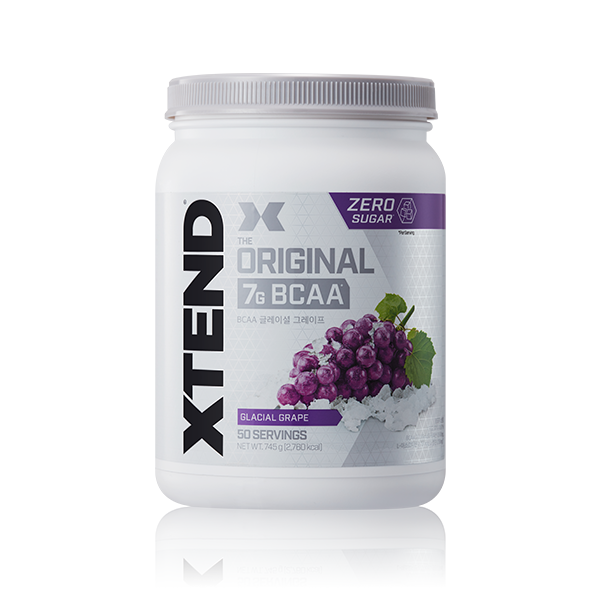 엑스텐드 BCAA 글레이셜, 그레이프, 745g, 1개