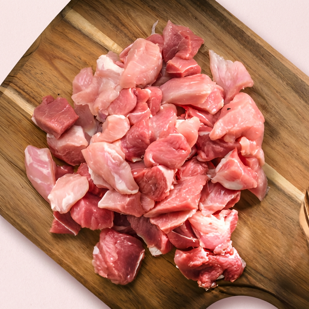 삼형제고기 1등급 한돈 돼지고기 모듬찌개용 김치찌개용, 1kg, 1팩