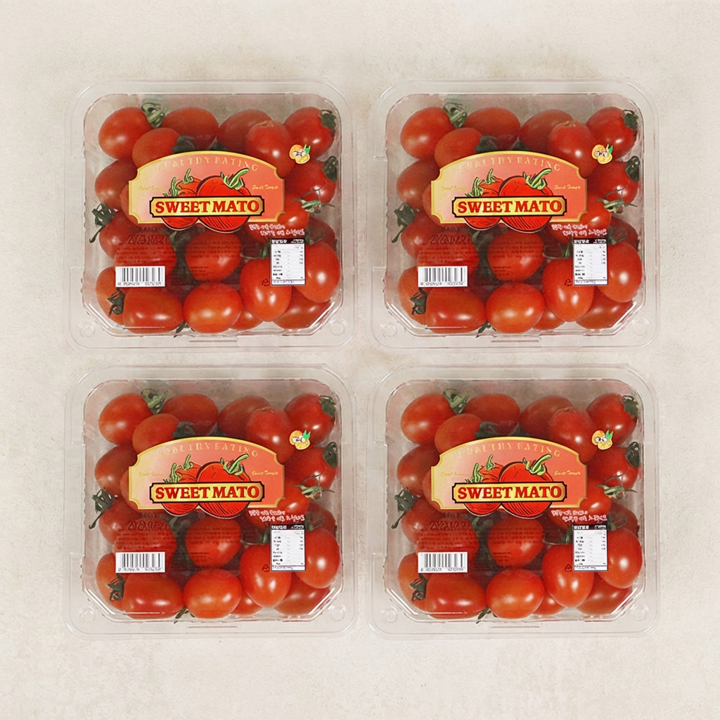 과일꾼 스테비아 레드 방울토마토, 500g, 4팩