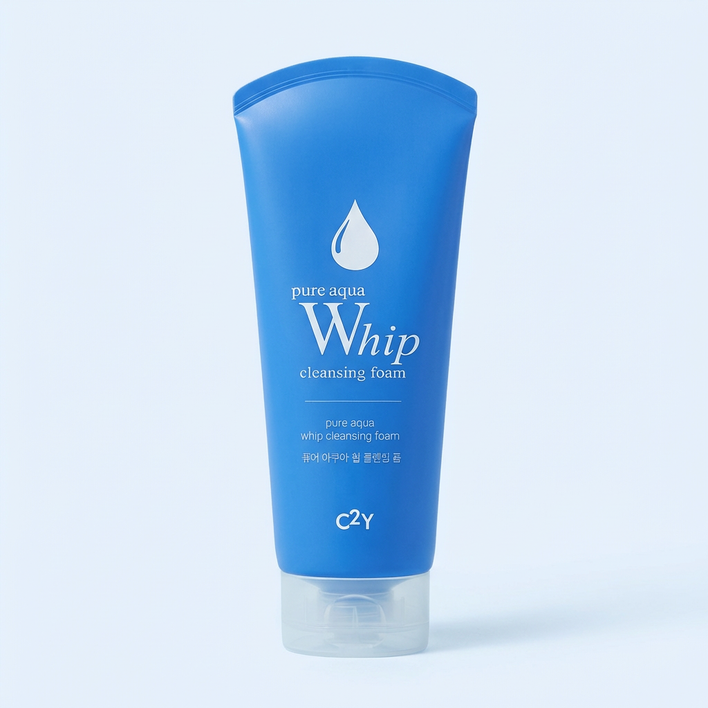 C2Y 퓨어 아쿠아 휩 클렌징 폼, 120ml, 4개