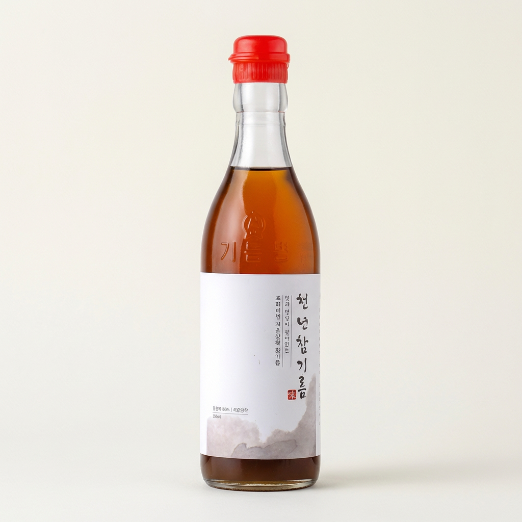 천년참기름, 350ml, 2개
