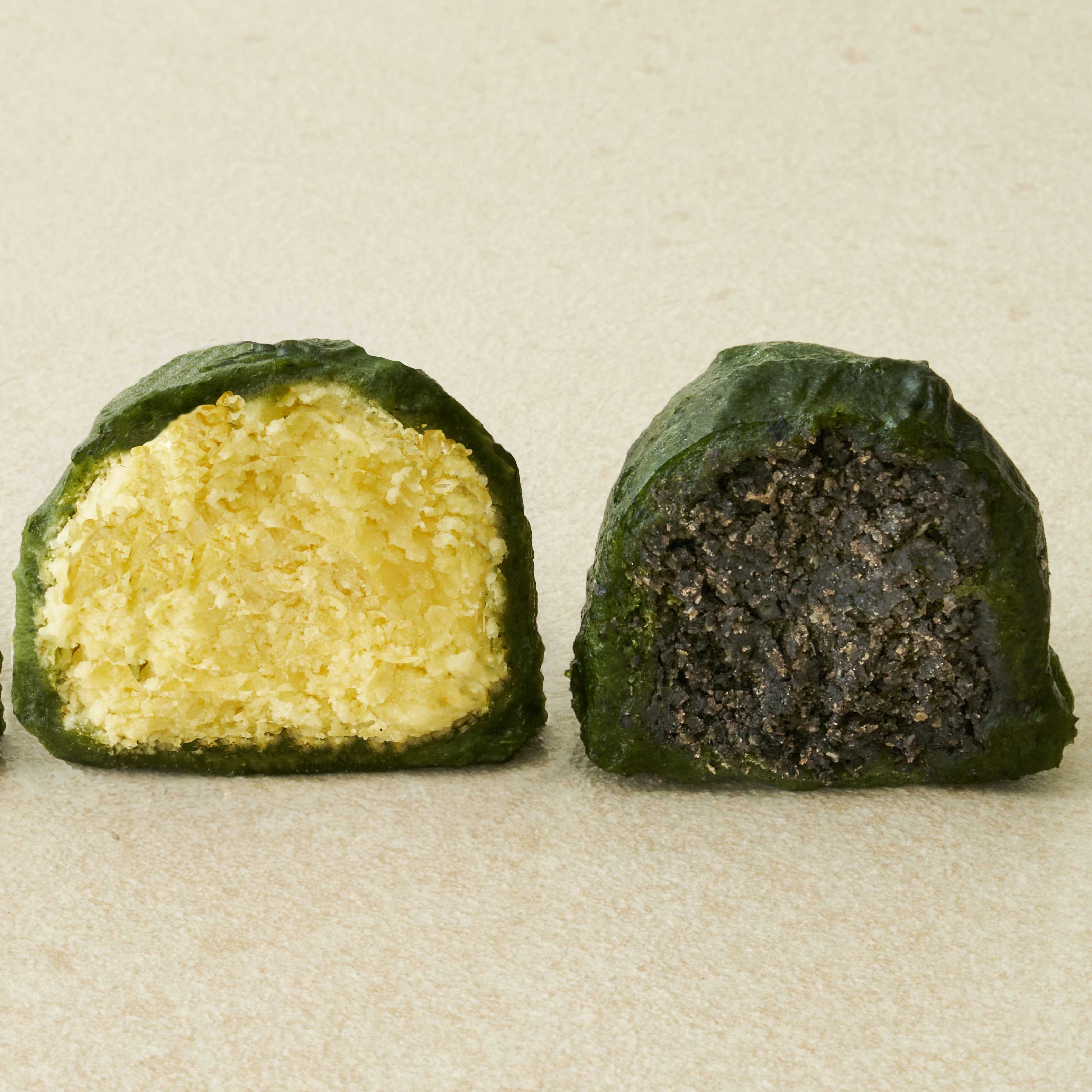 밀레의공방 주먹 쑥송편, 녹두 1kg + 흑임자 1kg, 1세트