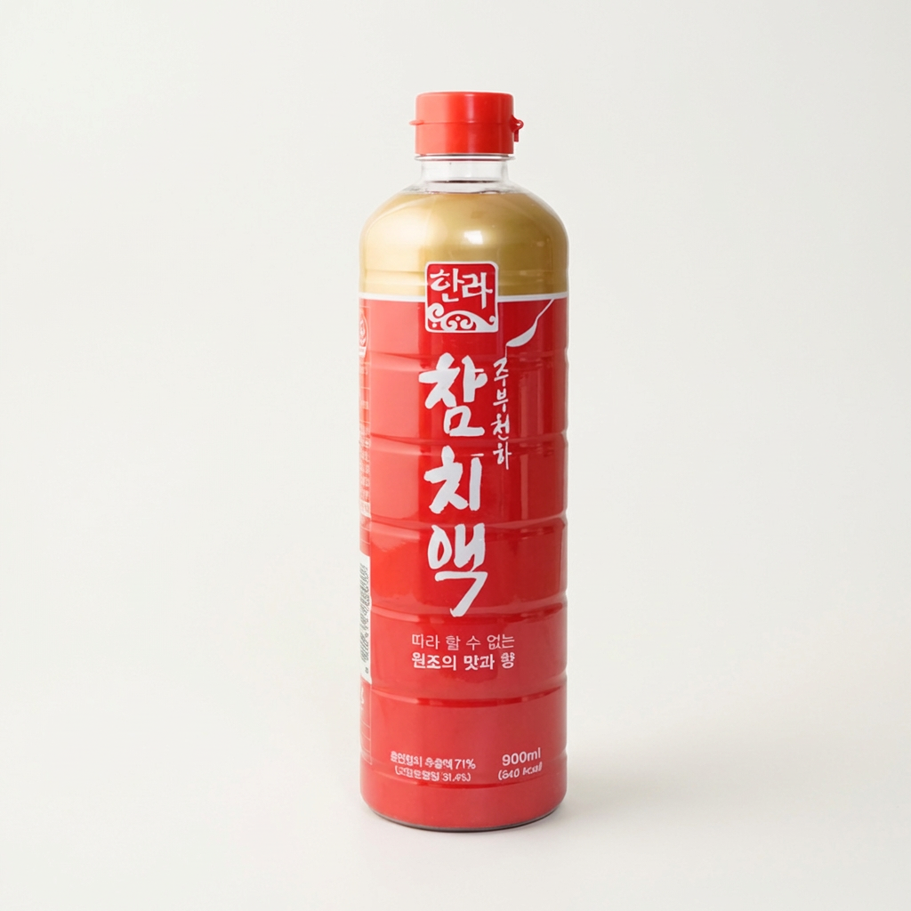한라식품 참치액, 900ml, 3개
