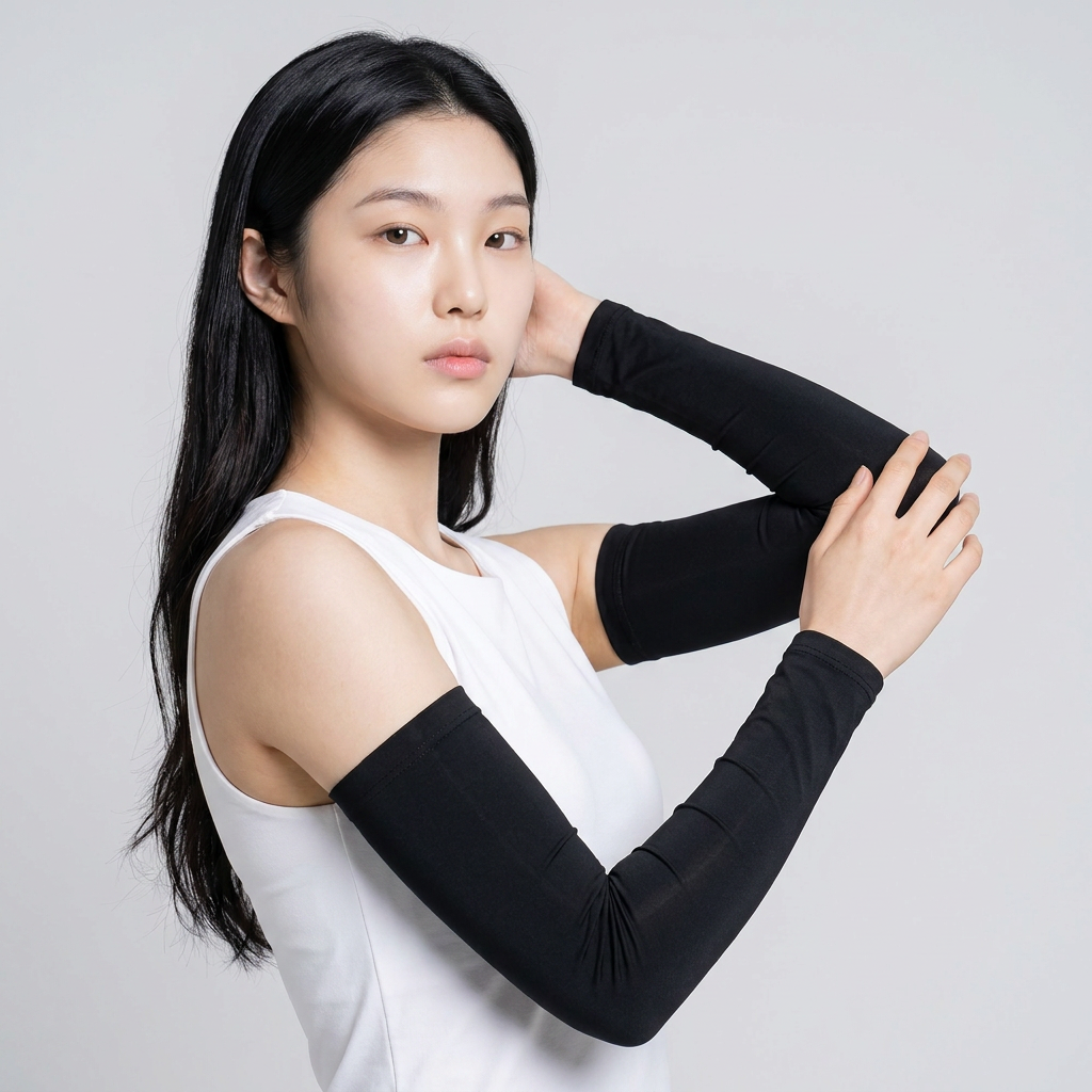 자외선차단 쿨토시, FREE, 블랙 3세트, 1개