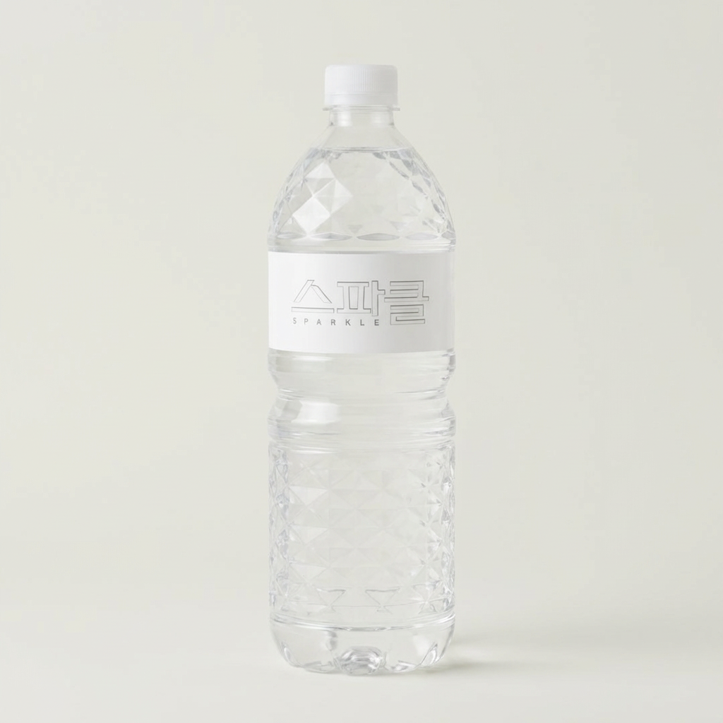 스파클 생수 무라벨, 500ml, 100개
