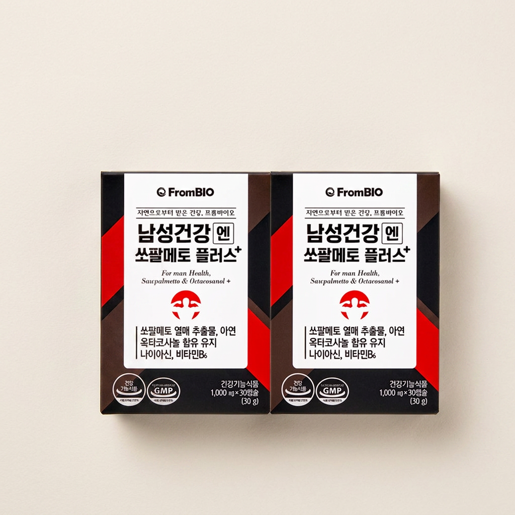 프롬바이오 남성건강엔 쏘팔메토 플러스, 30캡슐, 4박스