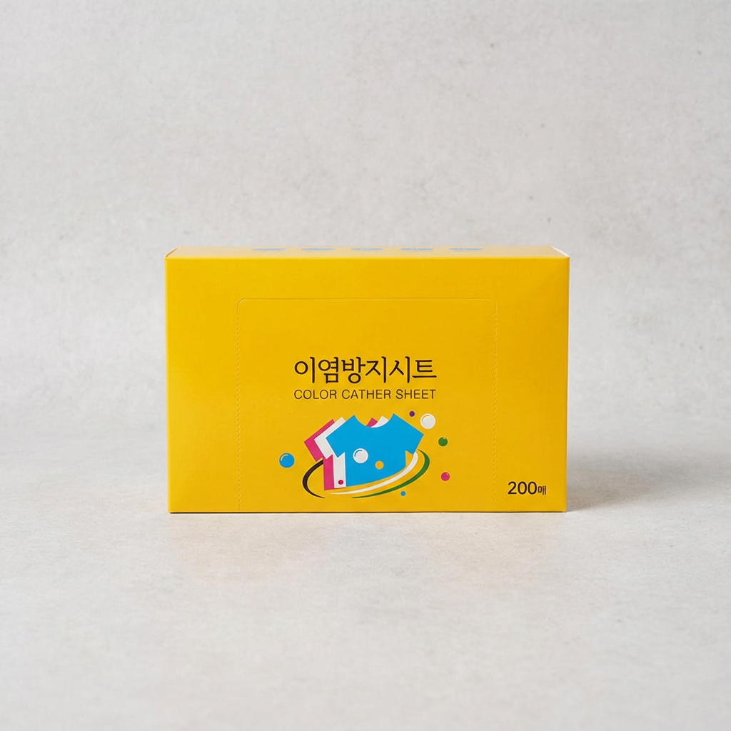 가성비가브랜드다 이염방지 세탁시트, 200매, 1개