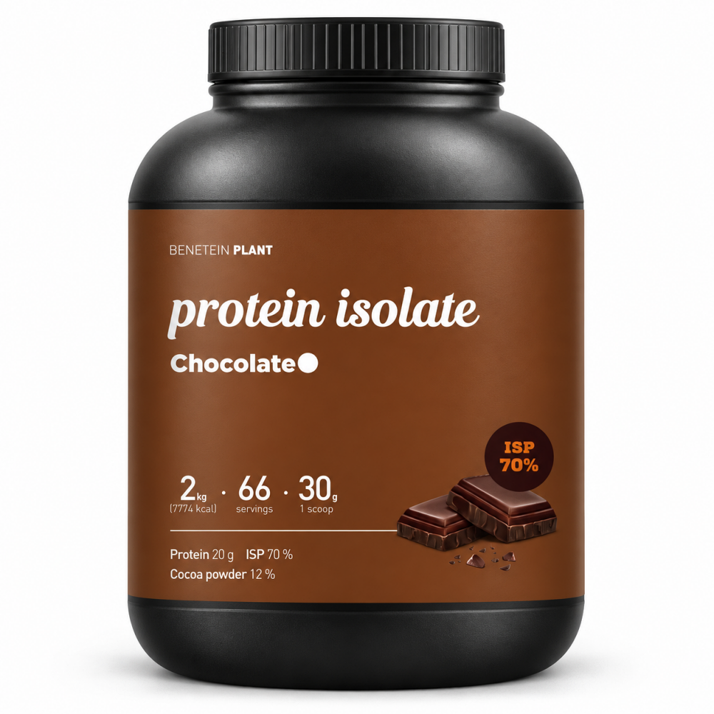 베네틴 플랜트 프로틴 쉐이크 아이솔레이트 초코맛, 2kg, 1개