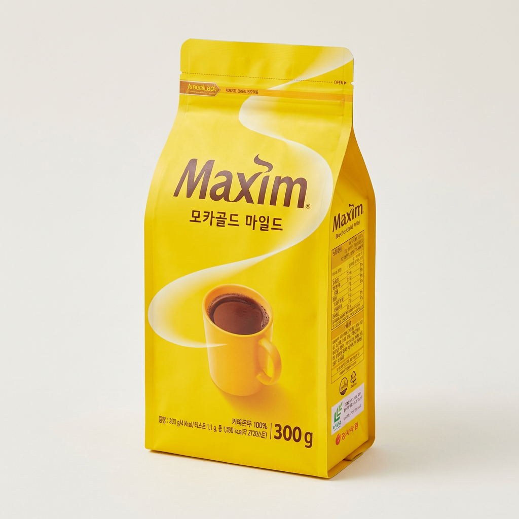 맥심 모카골드 마일드 블랙 리필용, 300g, 1개