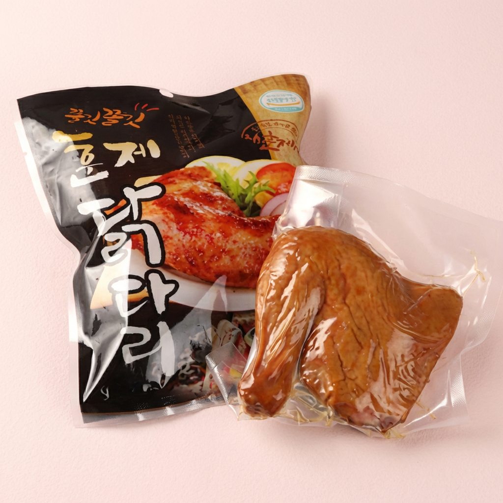 웰쉐프 훈제 닭다리, 180g, 10개