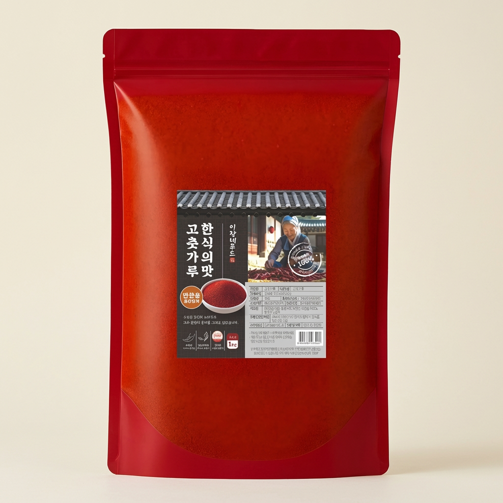 이장네푸드 고춧가루, 보통맛, 반찬용, 중간입자, 1kg, 1개