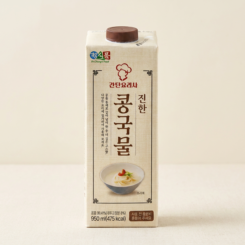 정식품 간단요리사 진한 콩국물, 950ml, 4팩
