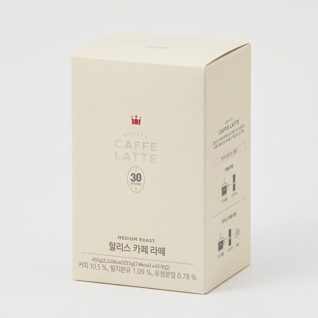 할리스 카페 라떼, 15g, 30개입, 3개