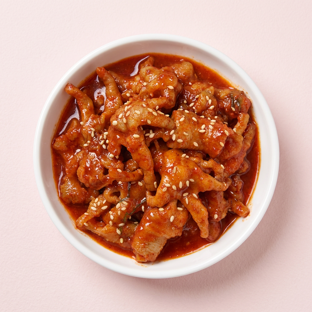 리빙케이 무뼈닭발, 매운맛, 300g, 2팩