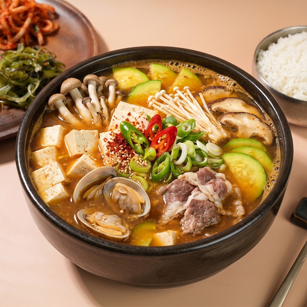 맛생각 시골 전통 된장찌개, 600g, 5개