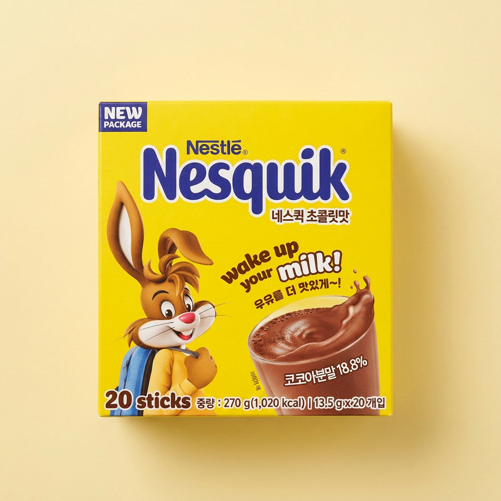 네슬레 네스퀵 초콜릿맛, 13.5g, 20개입, 3개