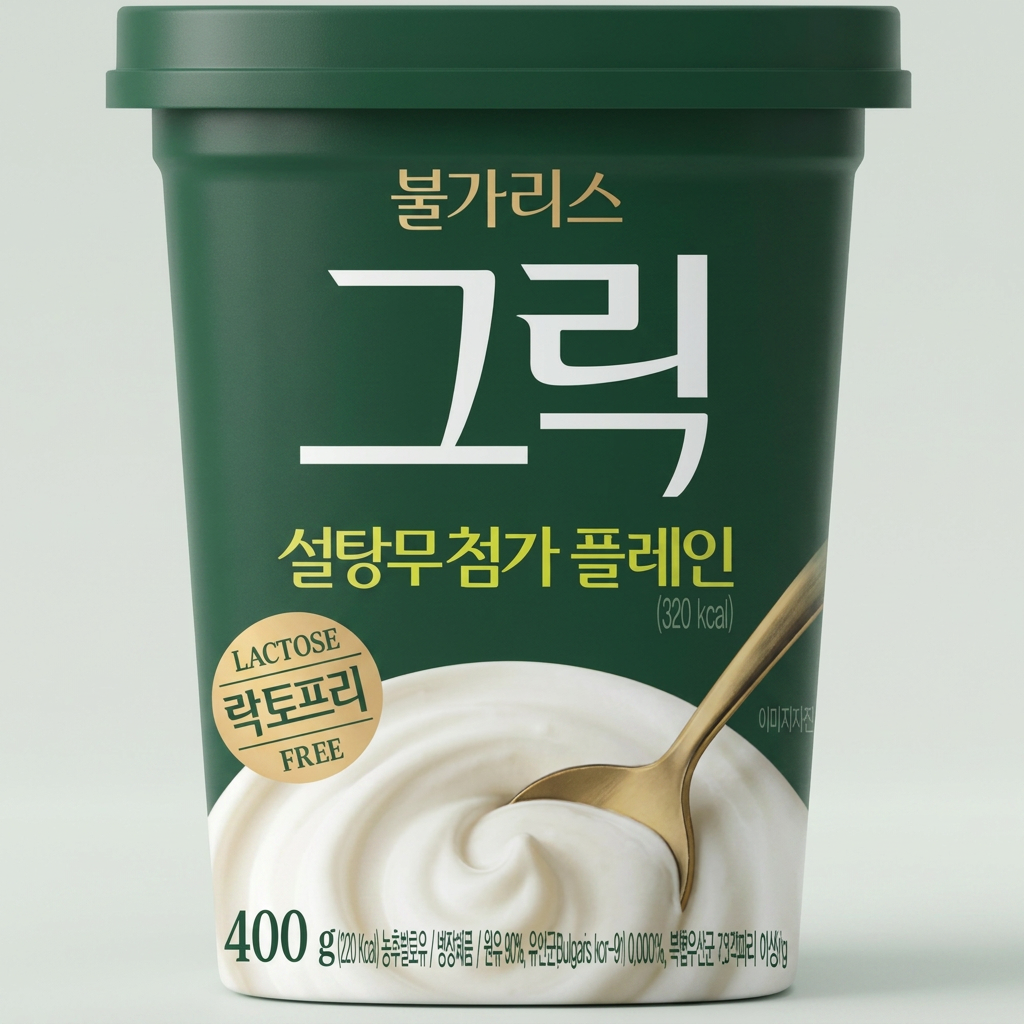 남양유업 불가리스 락토프리 그릭요거트, 400g, 8개