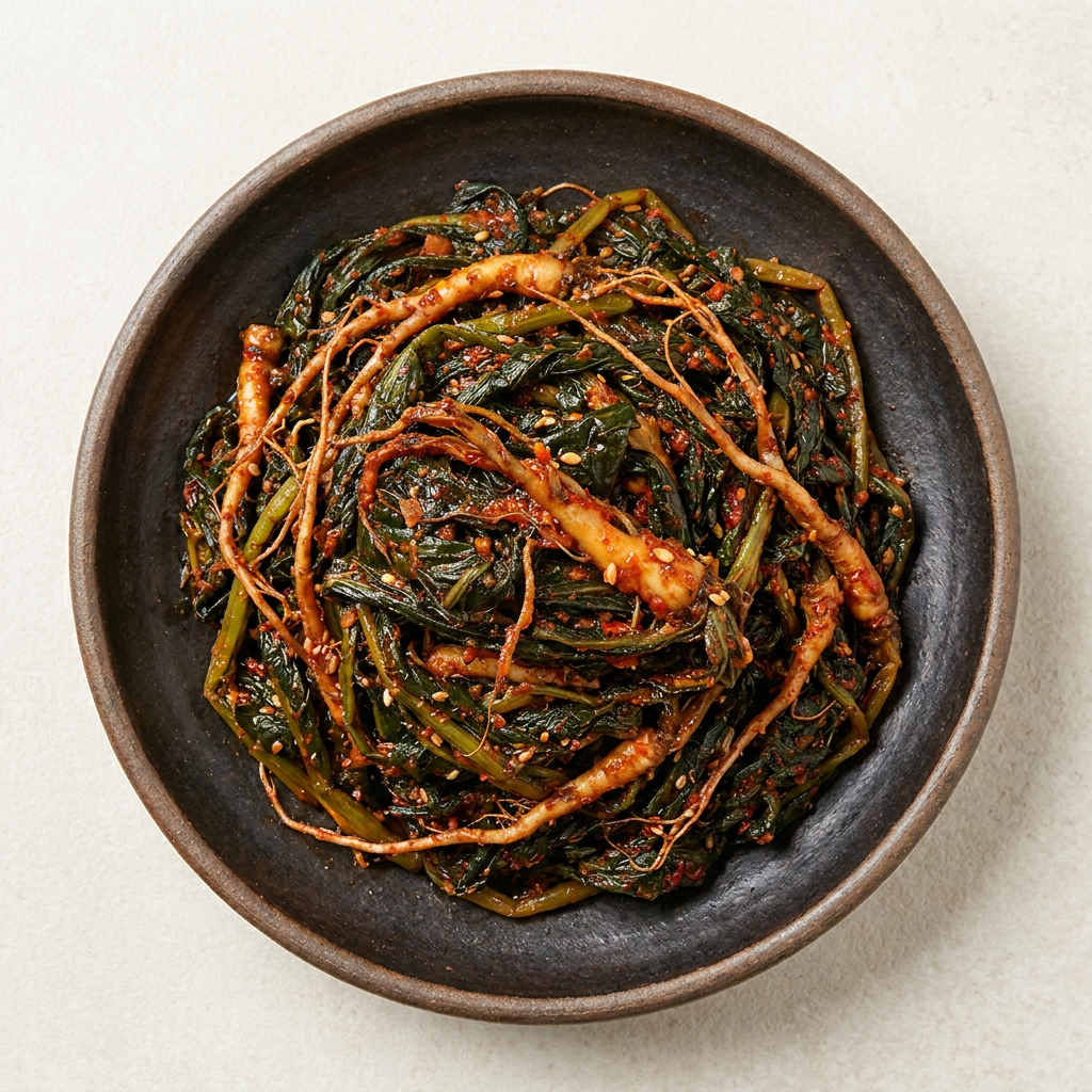 전라도식 돌산 고들빼기 김치, 1kg, 1개