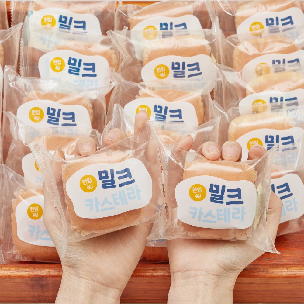 이선별 밀크 카스테라, 개별포장, 28개, 1박스