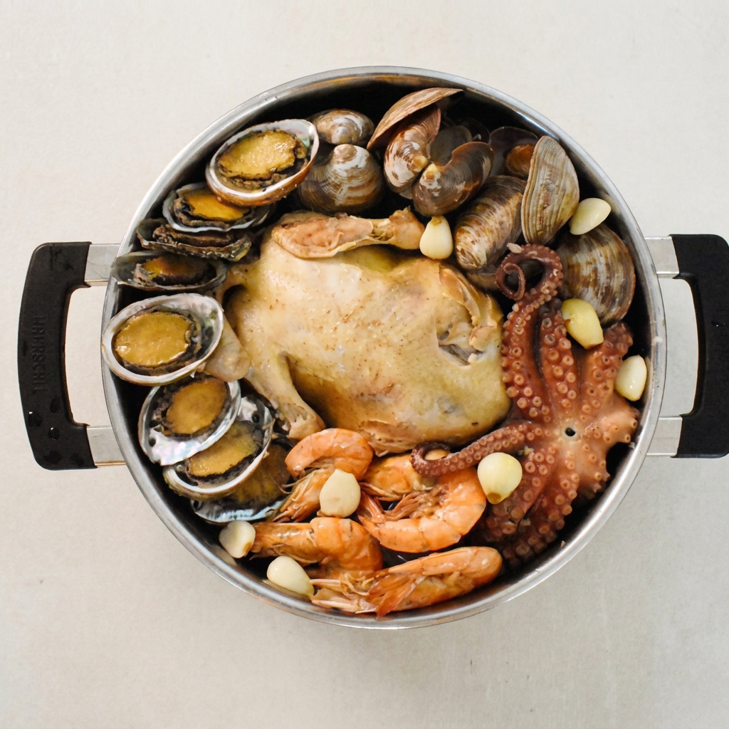 몸보신 문어 해신탕, 2kg, 1개