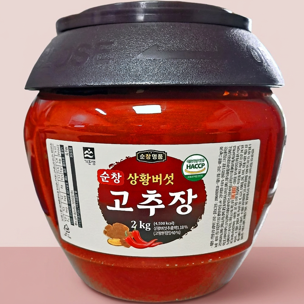 기픈샘 순창 상황버섯 고추장, 2kg, 1개