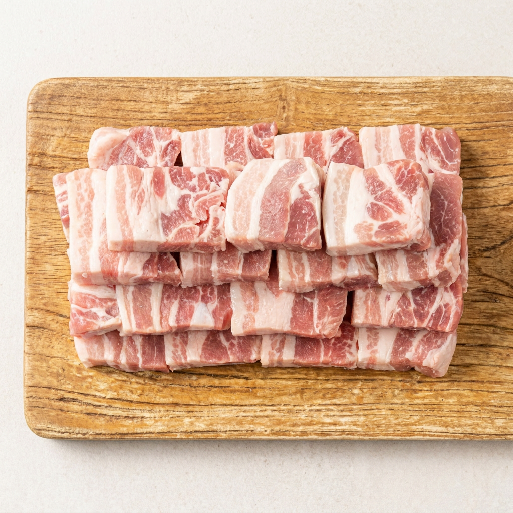 고기중독 한입삼겹살, 500g, 2개