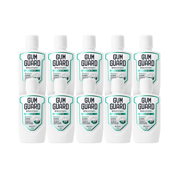 동아제약 검가드 오리지널 에스 휴대용 구강청결제, 100ml, 10개