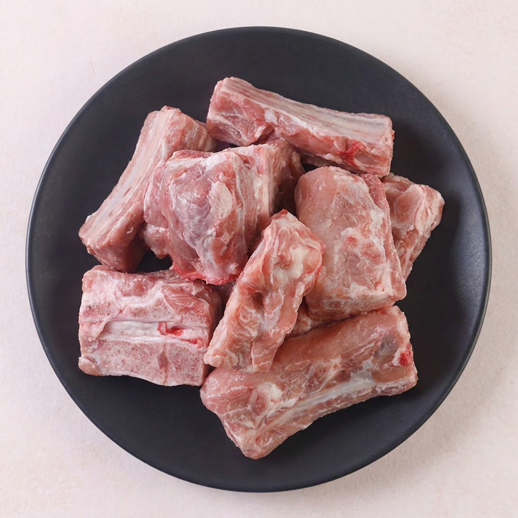 농부의 정육점 국내산 한돈 냉동 목뼈등뼈, 4kg, 1개