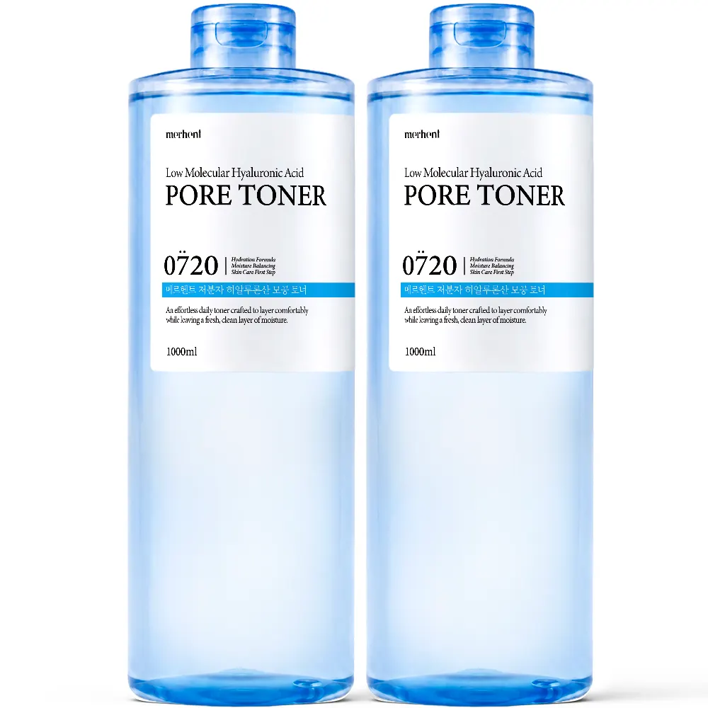 메르헨트 저분자 히알루론산 모공 토너, 1000ml, 2개