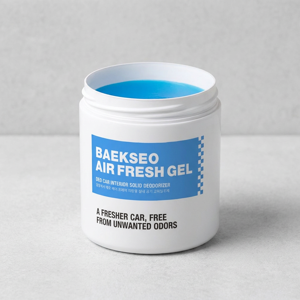 살림백서 데오 에어 프레쉬 차량용 고체탈취제, 런드리 허그 코튼향, 250g, 1개