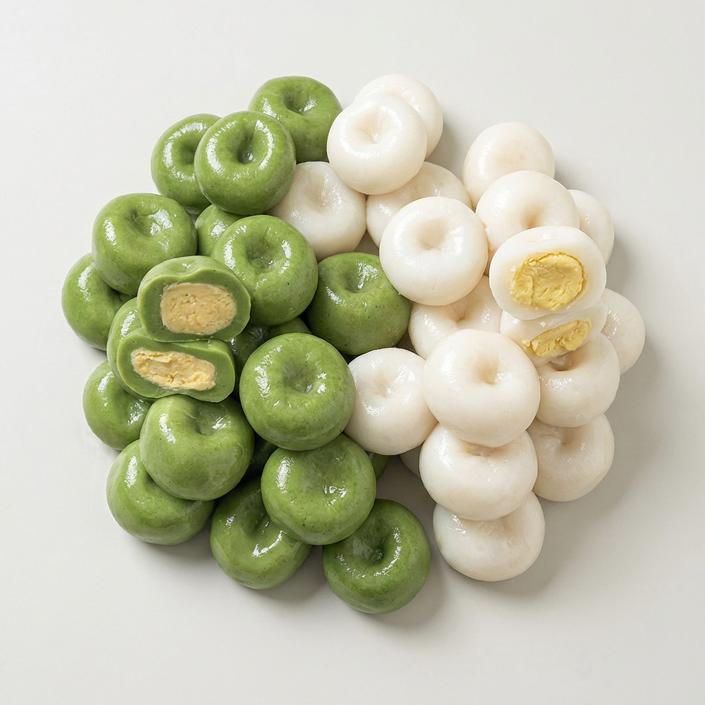 명가삼대떡집 모둠녹두볼떡, 1kg, 1봉