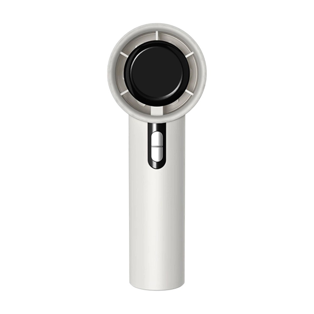 아이노 LCD 버튼형 휴대용 선풍기, ANFA-3K-14-YC, 3000mAh, 화이트, 1개