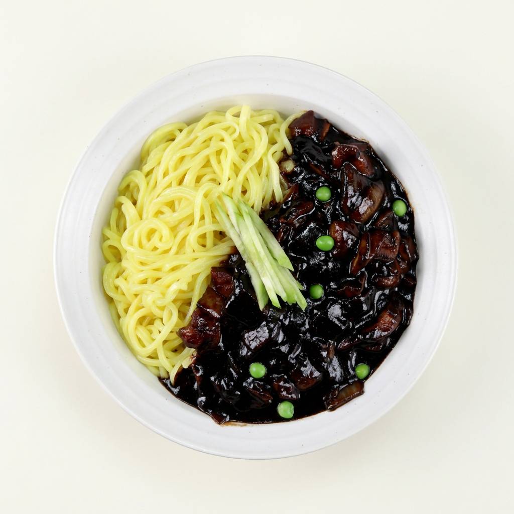 소소락 생중화면, 1kg, 1개 + 짜장소스, 60g, 6개, 1세트