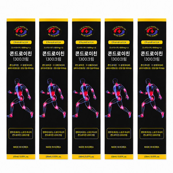 닥터킴스 MSM 콘드로이친 1300 마사지크림, 150ml, 5개