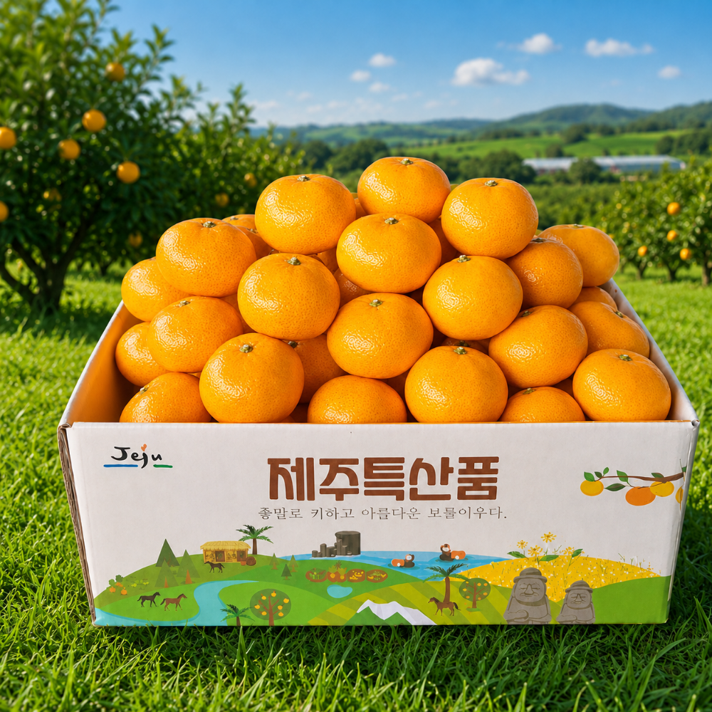 제주 서귀포 감귤, 특품, 소과, 5kg, 1박스