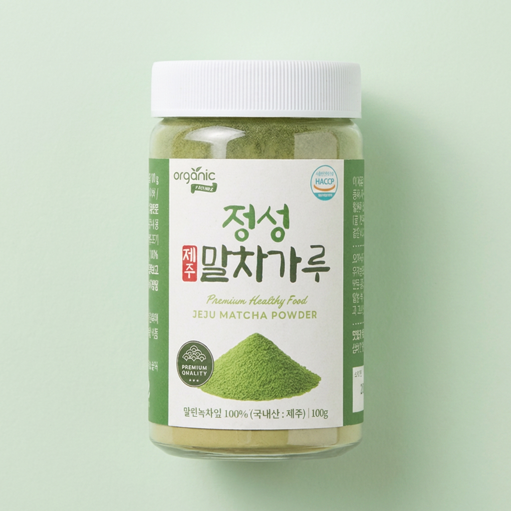 오가닉프렌즈 정성 제주 말차 가루, 100g, 1개
