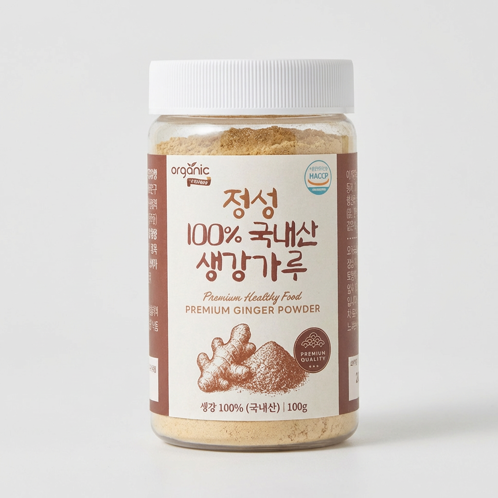 정성 국내산 생강가루, 분말, 100g, 1개